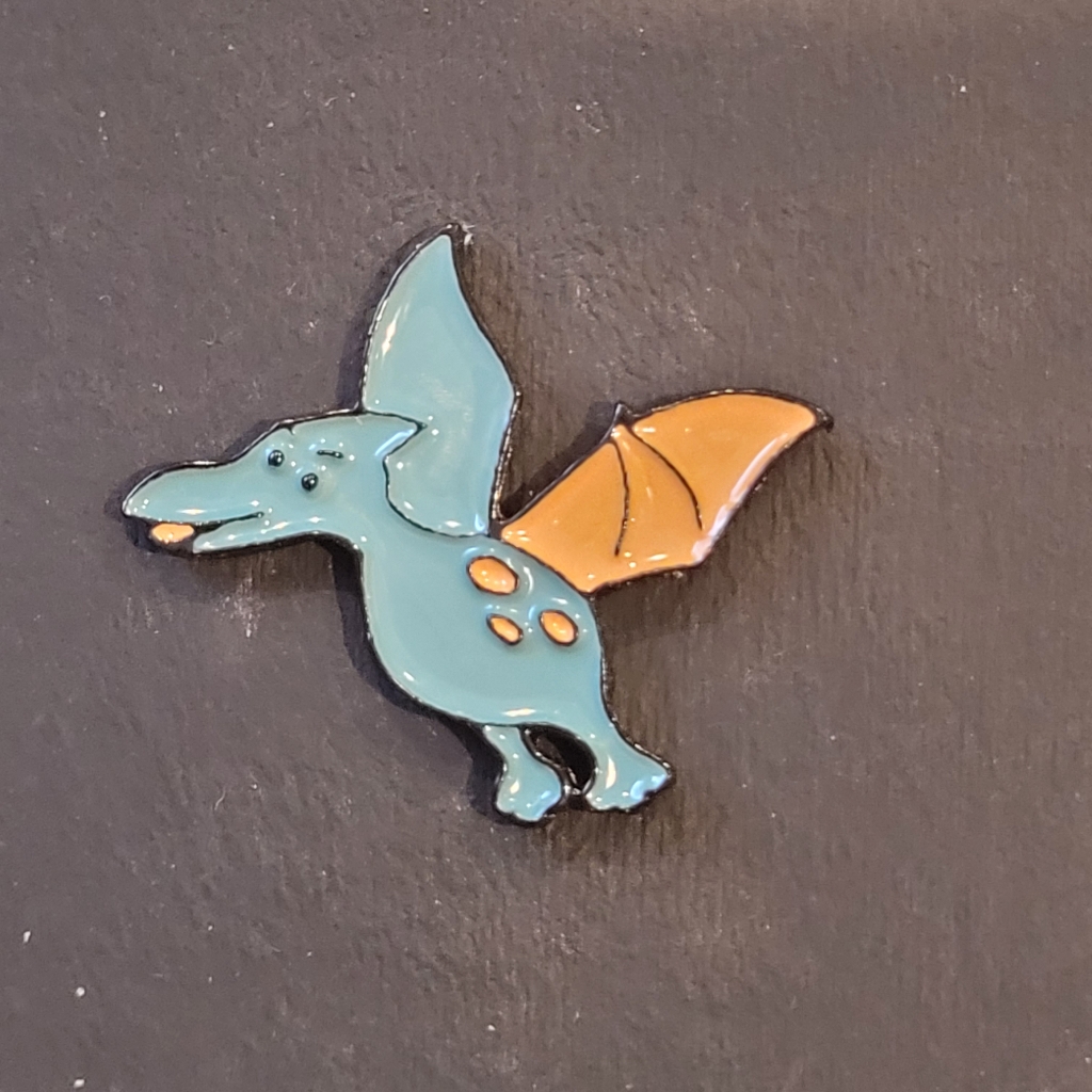5/$28 Teradactyl Enamel Pin